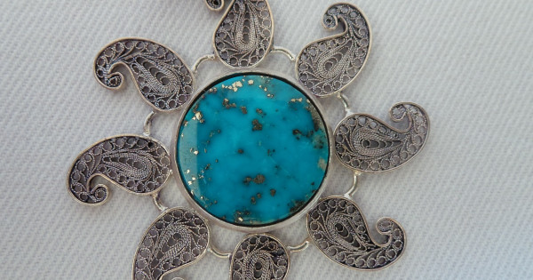 Persian on sale turquoise rough